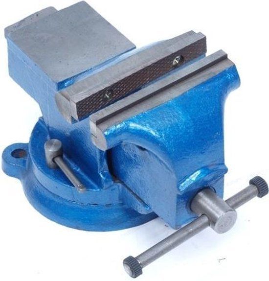 Huismerk Bankschroef Draaibaar 125 mm Metaal