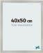 yd. Cadre photo 40x50 cm Argent mat MDF Bologna