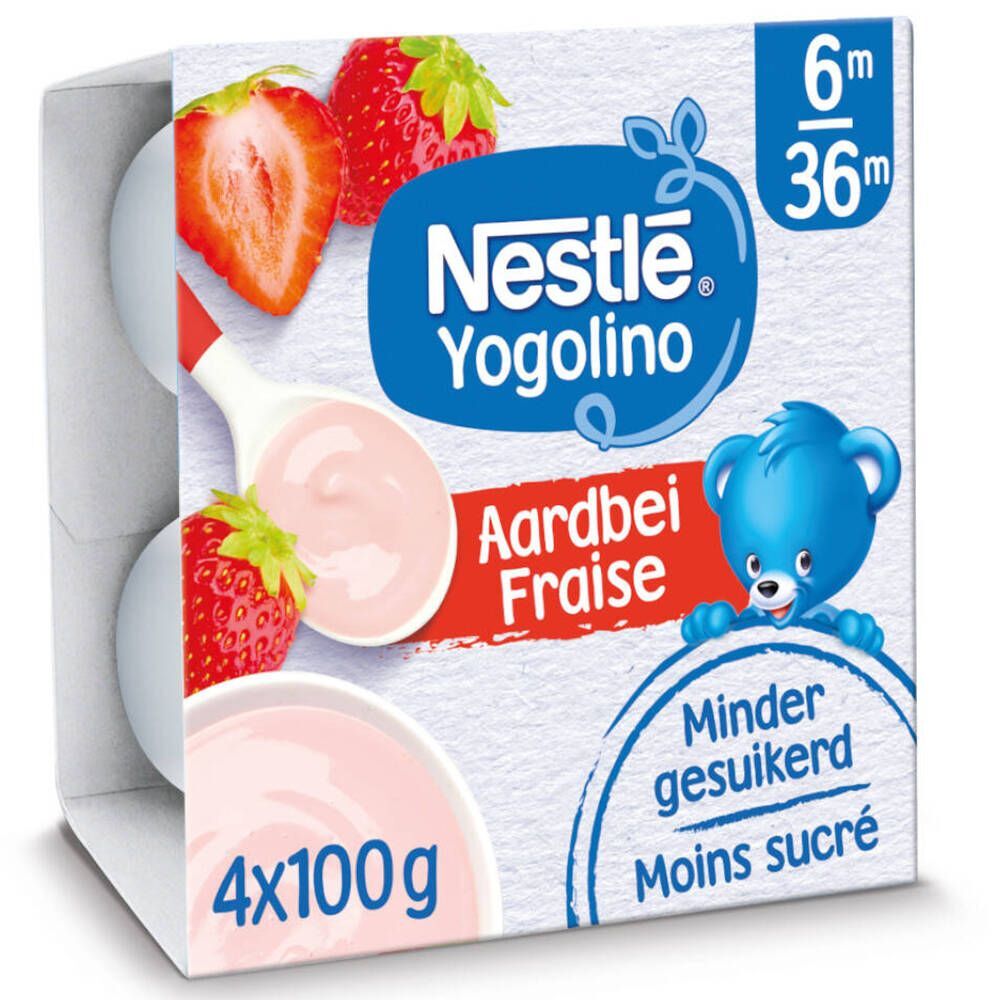 Nestlé® Nestlé® Yogolino Aardbei 400 g