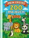 Mein Zoo-Malbuch: Mein erstes Zoo-Malbuch: 30 niedliche Zootiere zum Ausmalen – Malbuch für Kinder von 3–7 Jahren