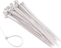 NATURE Colson 15 cm Liants pour plantes nylon gris clair