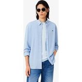 Lacoste Regular Fit Overhemd lichtblauw, Faux-uni