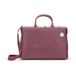 MANDARINA DUCK Leren handtas shopper met laptopvak Mellow Urban Handbag Sin paars