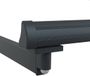 vidaXL - Handmatig Afschermingsframe - 3 x 2 m - Antraciet