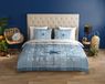 Good Morning dekbedovertrek houten planken/ maritiem - 2 persoons 200x200/220 cm - Blauw - 100% Katoen renforcé