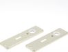 Hoppe Kortschild, aluminium champagne 202kp/sl56