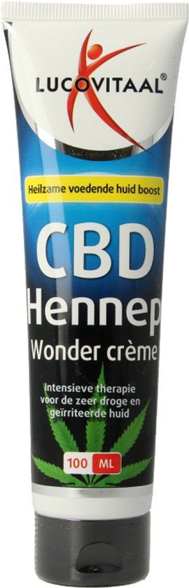 Lucovitaal Hennep CBD Huidwonder Crème - 100ml