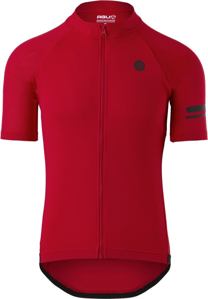 AGU Core Fietsshirt Essential Heren Fietsshirt - Maat XL - Rood
