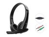 Conceptronic POLONA06B3T Headset Bedraad Hoofdband Zwart