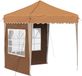 vidaXL Pop-up Feesttent 195 x 195 x 245 cm Beige Oxford Stof