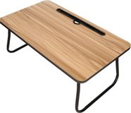 Merkloos Houten Ontbijt-op-bed-dienblad Rechthoekig Bruin 52,5 x 30 x 21,5 cm