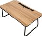 Merkloos Houten Ontbijt-op-bed-dienblad Rechthoekig Bruin 52,5 x 30 x 21,5 cm