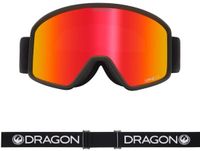 Dragon Alliance DXT OTG Jeugd Skibril - Black/LL Red Ionized