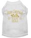 Mirage Huisdier Producten Gouden Kerstmis Present Hond Shirt_P