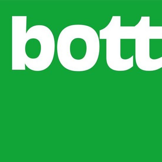 Bott Bodemplaat geperforeerd 457 x 495 mm gentiaanblauw