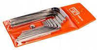 BAHCO Inbussleutelset 1998M/10T - 10 Stuks - Metrisch