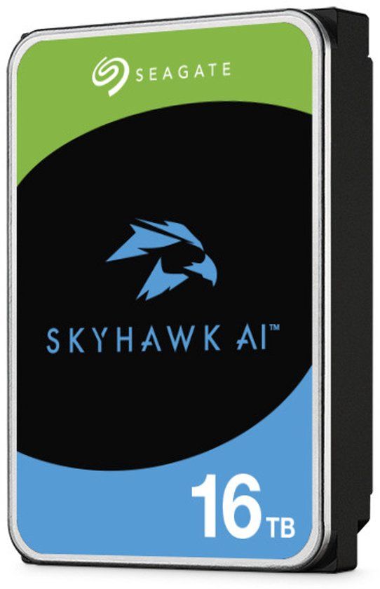Seagate SkyHawk AI - 16TB - 7200 RPM - 256 MB Cache - 3.5 inch - SATA3