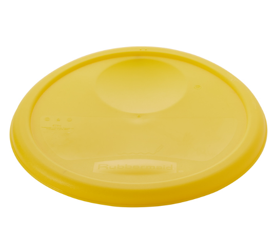 Vepa Bins Rubbermaid Top for Storage Bucket 5.7/7.6L, Yellow, VB 005725