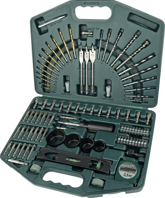 Bruder Mannesmann Brüder Mannesmann 54400 100-delige Boor en Bitset