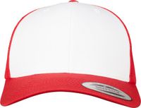 Flexfit Retro Trucker Colored Front Pet - Rood