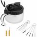 Airbrush set de nettoyage pour aérographe - Brosse professionnelle et accessoires