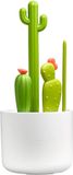 BOON Cactus Afwasborstelset Wit/Groen