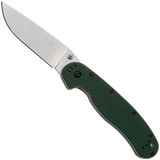 Ontario RAT-1 8992 S35VN Stonewashed, Forest Green G10, zakmes