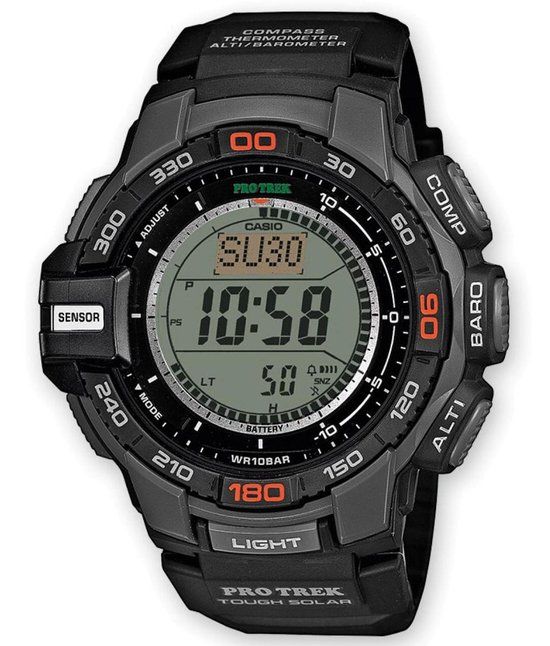 Casio Pro Trek PRG-270-1ER Herenhorloge - Zwart - Digitaal - 48mm