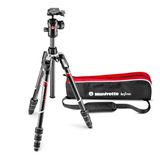 Manfrotto Befree Advanced Reisstatief van koolstofvezel met 494 kogelkop, zwart