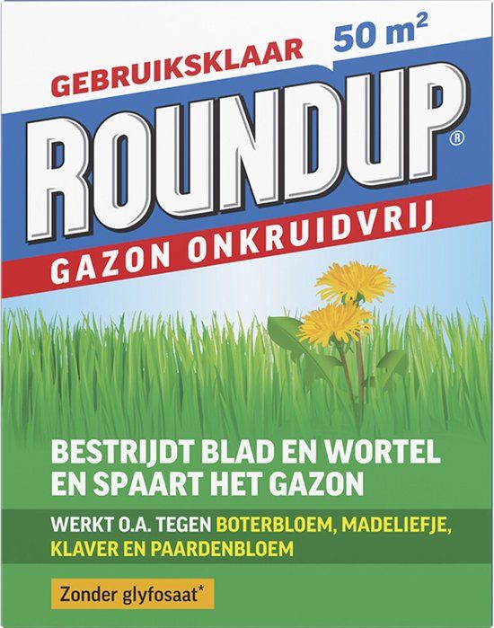 Roundup Gazon Onkruidvrij - 6 x 1 kg - Voordeelverpakking