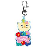 Draeger Paris Superstar Sleutelhanger voor kinderen, 12x3,4cm, Kunststof, Geen edelsteen