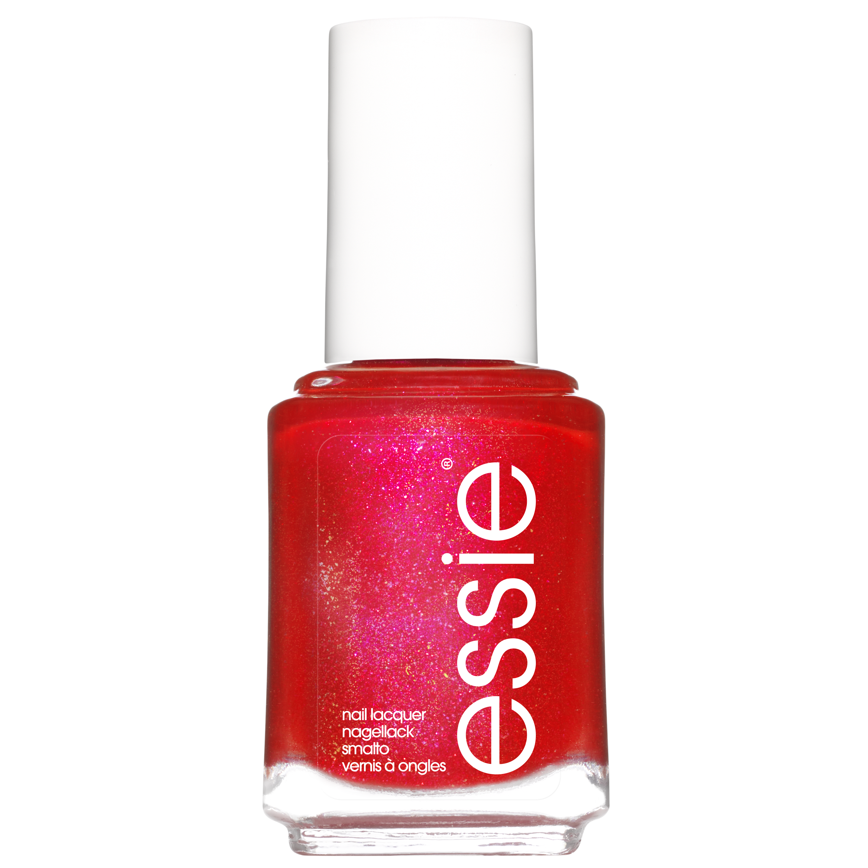 Essie gifts - gifts by - 635 let's party - rood - glitter nagellak - 13,5 ml