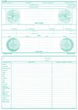 EDIPRO E3532-50 dubbele kaarten (groen) voor 29,7 x 21