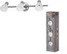 Osram LED Spot Vase Plafondspot 3x G9, Geborsteld Nikkel, Chroom, Staal