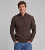GANT Pull-over marron chiné