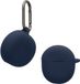 kwmobile Hoes geschikt voor Google Pixel Buds 2A - Siliconen cover voor oordopjes in donkerblauw