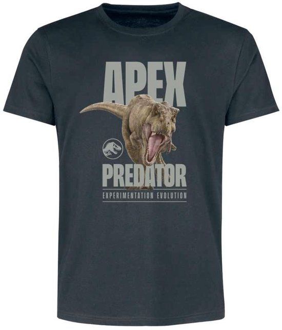 Jurassic Park Jurassic World - Apex Predator Heren T-shirt - zwart - 3XL