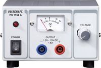 VOLTCRAFT PS-1152 A Labvoeding, regelbaar 1.5 - 15 V/DC 1.5 - 1 A 22.5 W