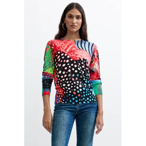 Desigual top met print - meerkleurig