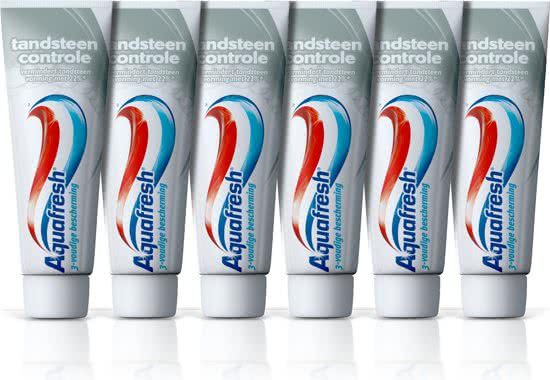 Aquafresh Tandsteen Control - 6x 75 ml - Tandpasta