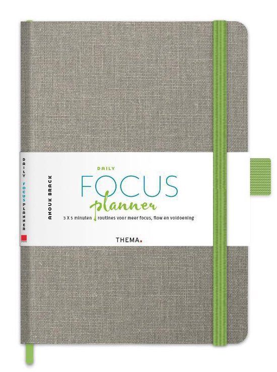 Daily Focusplanner - Weekplanner - Hardcover - nl