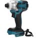 Makita Clé à chocs sans fil Brushless 520 Nm 1/4" pour batterie 18 V (machine seule)