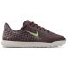 Nike Jr Vapor 16 Club TF Km uniseks voetbalschoenen voor kinderen en jongeren, Pruim Eclipse Metallic Zilver, 38 EU