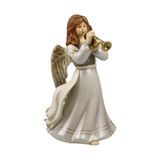 Engelfiguur Gloria Kerstmis Engelfiguur verdachte trompetspeler