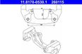ATE Bremssattel Bmw 34 11 1 166 233 34 11 6 768 437