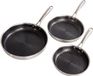 Safecourt Kitchen 3-delige Hybride koekenpan Pannenset - Ø 20, 24, 28 cm