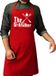 Bellatio Decorations Schort - The Grillfather - Rood