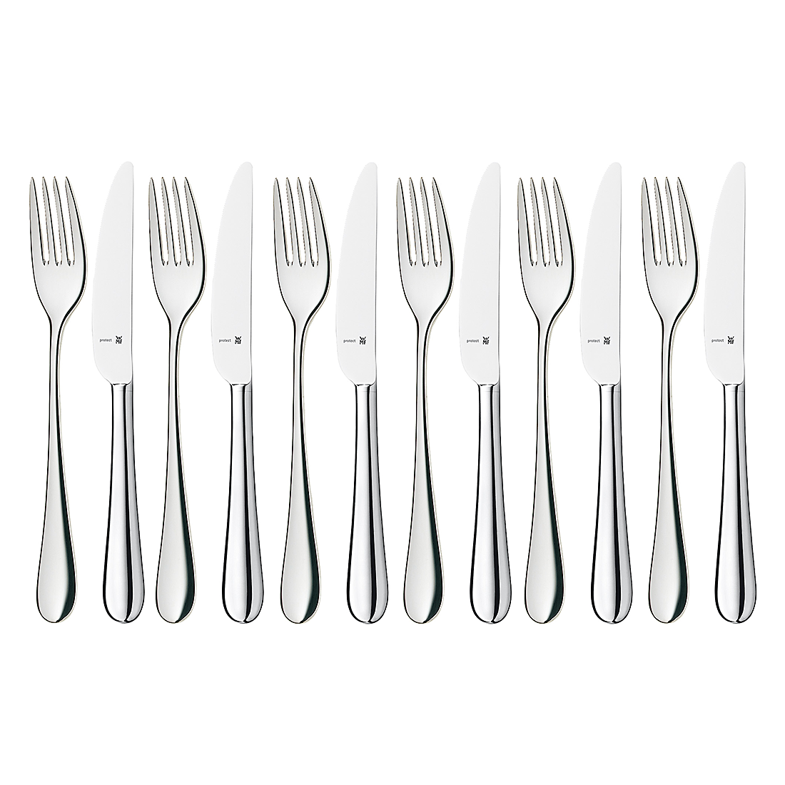 WMF Merit Ontbijtcouvert - 12-delig