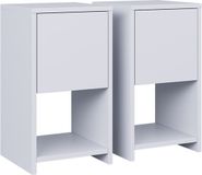 Vicco Evo Nachtkastje – Set van 2 Wit