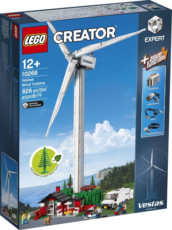 lego 10268 Vestas windmolen